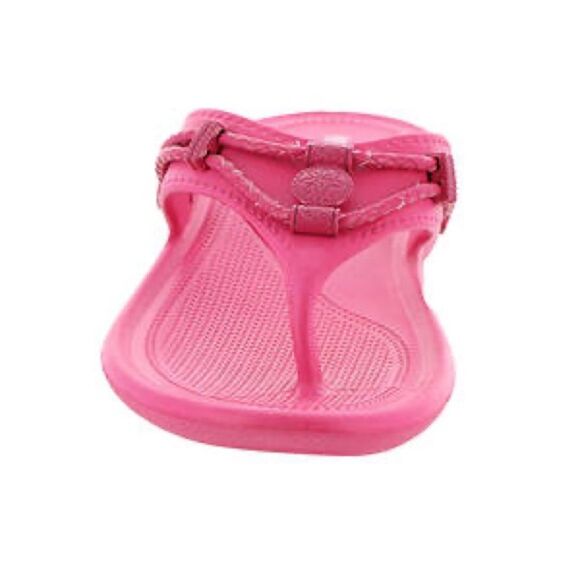 Minnetonka Raspberry Silverthorne Prism Sandals - Size 6 - Picture 4 of 15